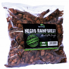 Terrario Negro Rainforest 5l 500g - podłoże zrębki kokosa